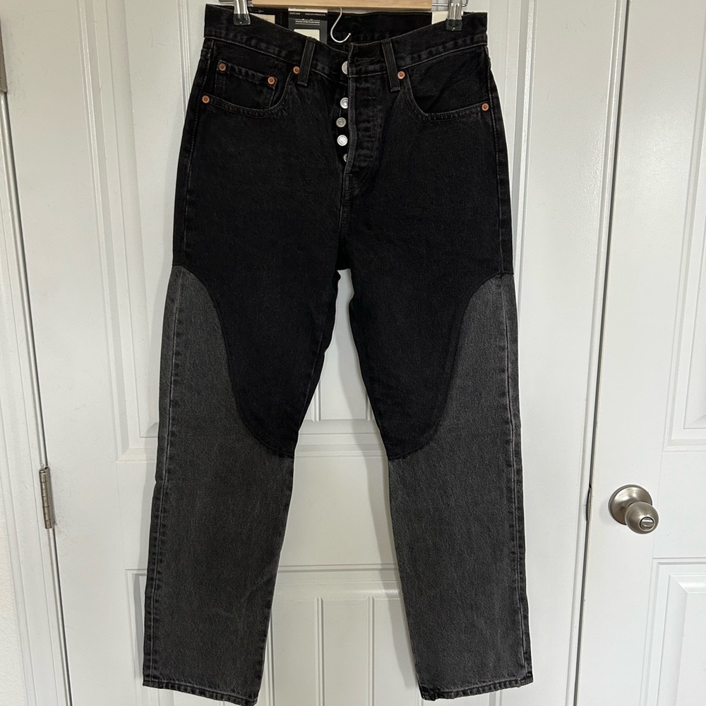 Levi's 501 Original Off To The Ranch High Rise Chap Jeans - 27x30